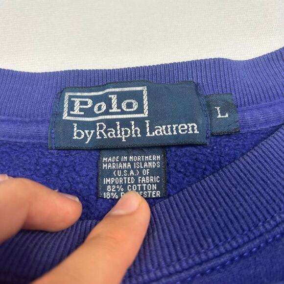Polo Ralph Lauren Purple Sweatshirt - Picture 4 of 6